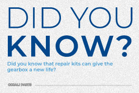 Sapevi che i kit di riparazione possono dare una nuova vita alla scatola del cambio?